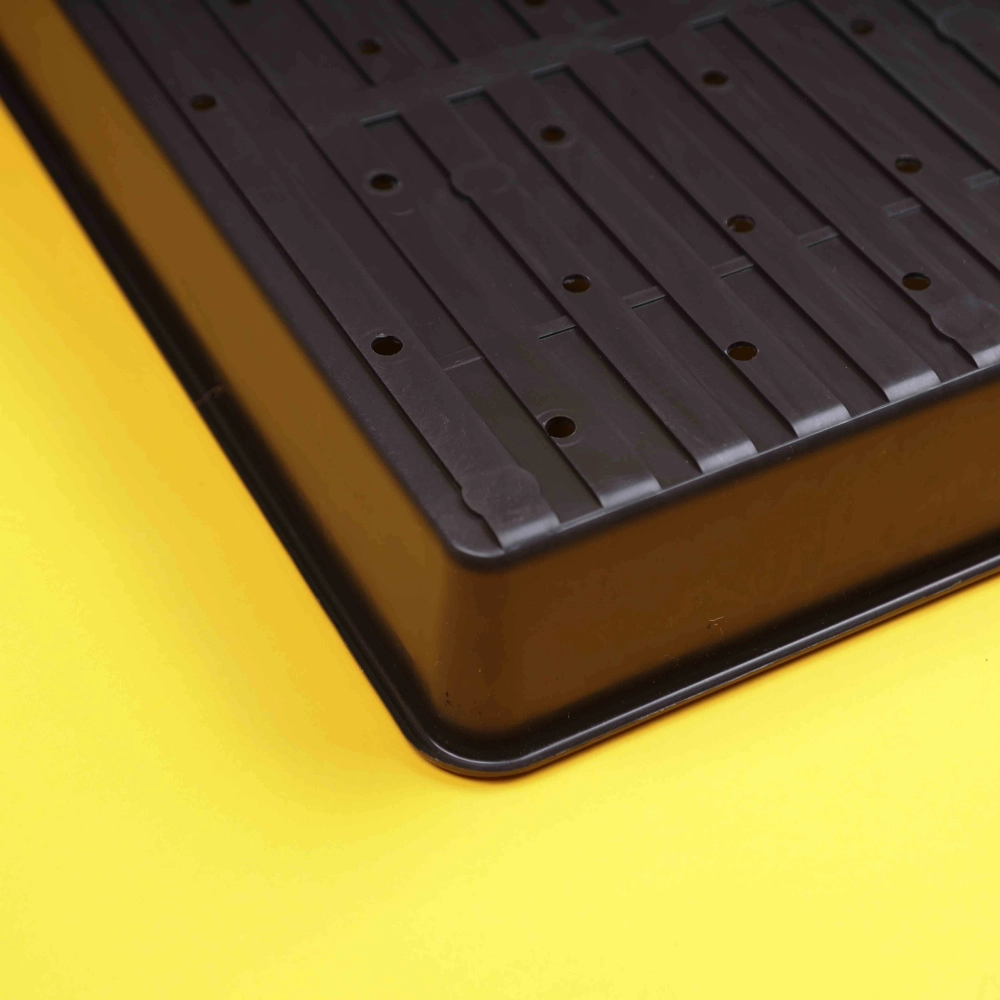 ''10x20" Extra strength growing tray gray 1